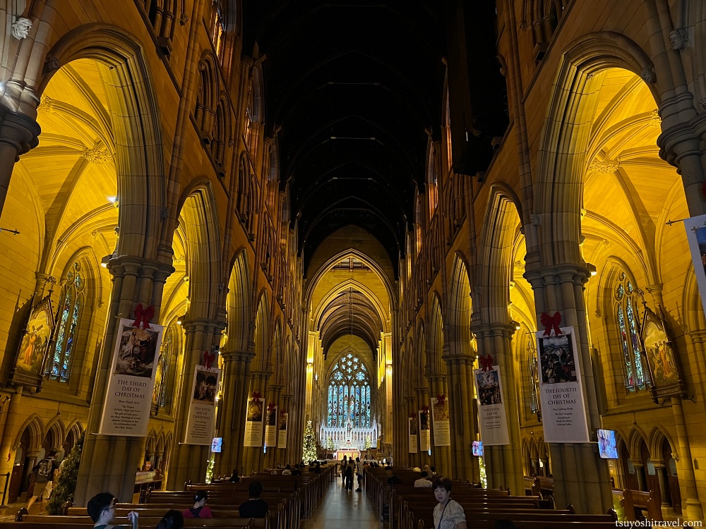 オーストラリアのカトリック教徒の総本山「シドニーセントメアリー大